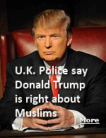 British police officers are backing Donald Trumps controversial claim that parts of the country are no-go areas because of growing Islamist extremism.